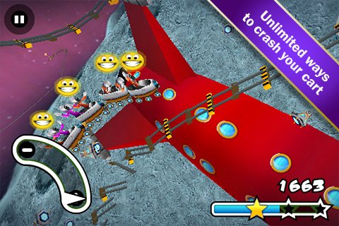 Screenshot Lunar 3D Rollercoaster Rush Screenshot Lunar 3D Rollercoaster Rush